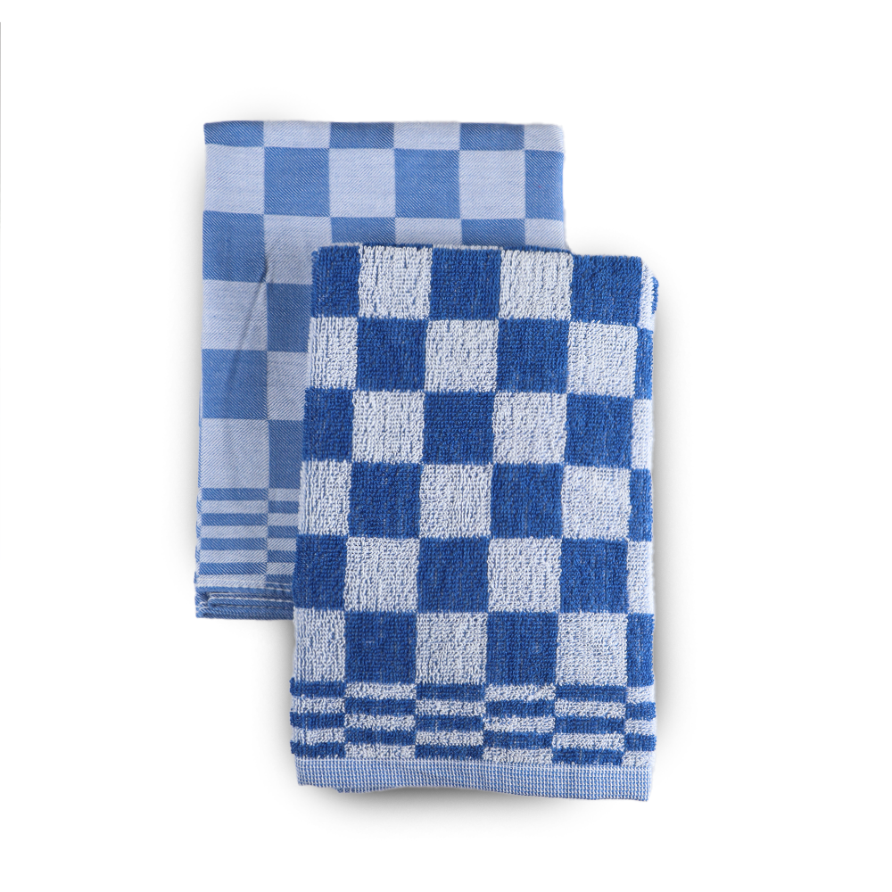 Checker Design - Blue